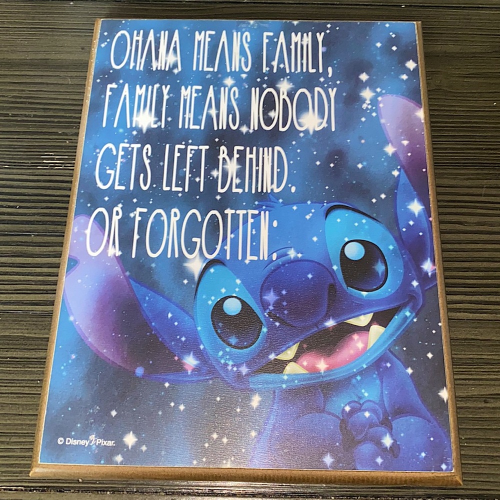 Disney Pixar wall decor art - Stitch
